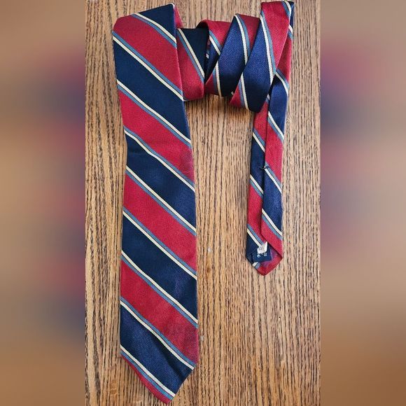 VNTG Polo by Ralph Lauren Tie - Picture 3 of 7